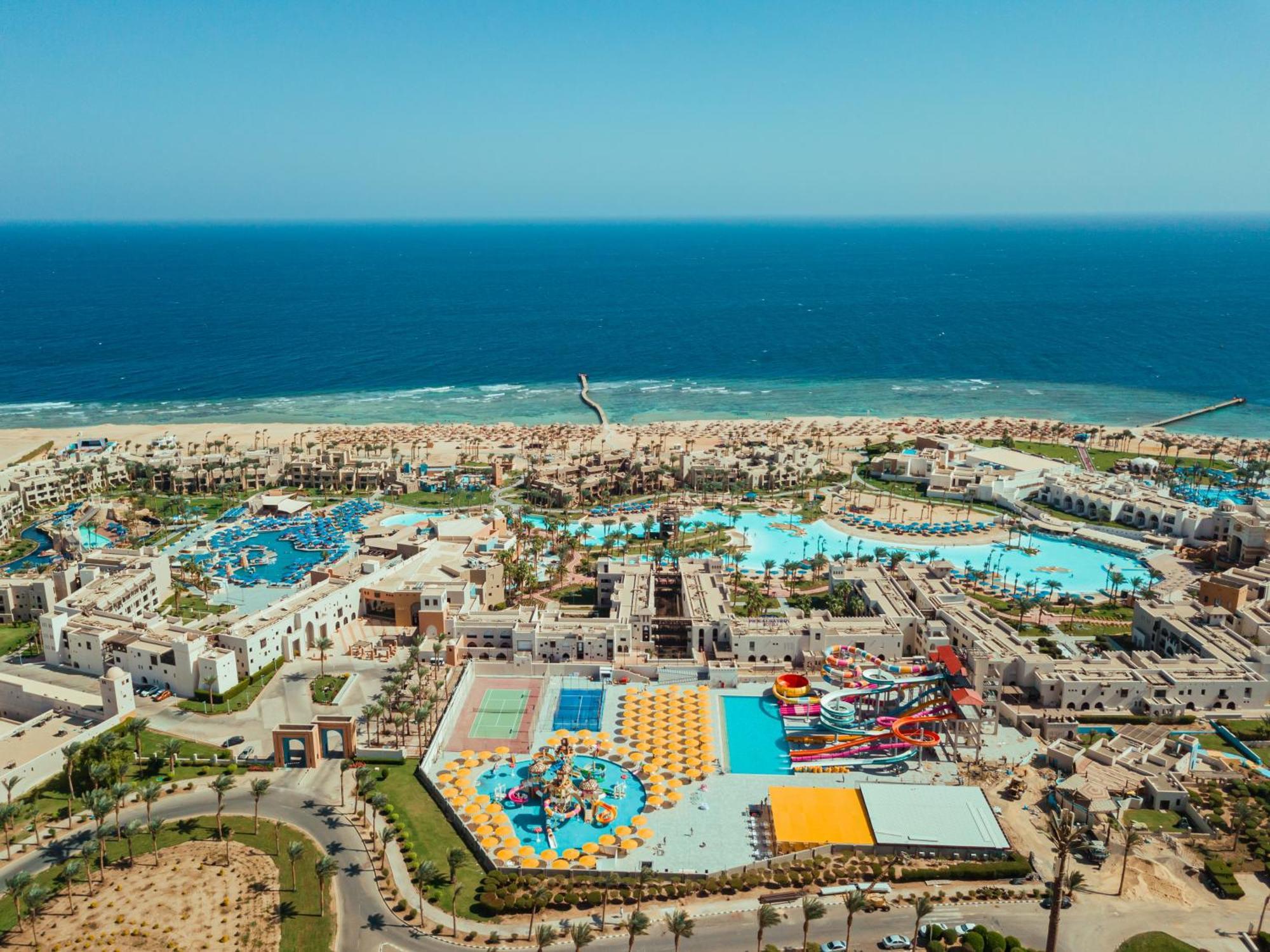 Pickalbatros Sands بورت غالب المظهر الخارجي الصورة Aerial view of the park